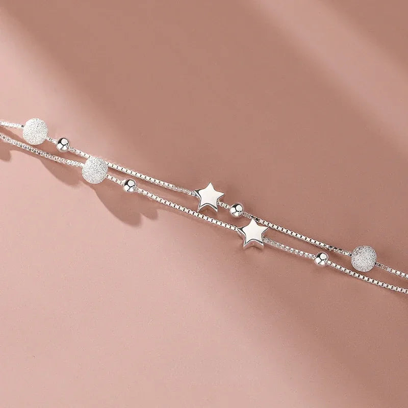Silver Star Bracelet