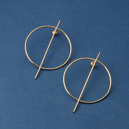McAllistter – Circle Geometric Earrings